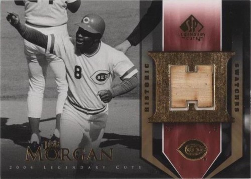 2004 SP Legendary Cuts - Joe Morgan #HS-JM