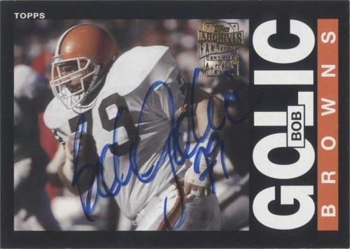 2013 Topps Archives Bob Golic #FFA-BG