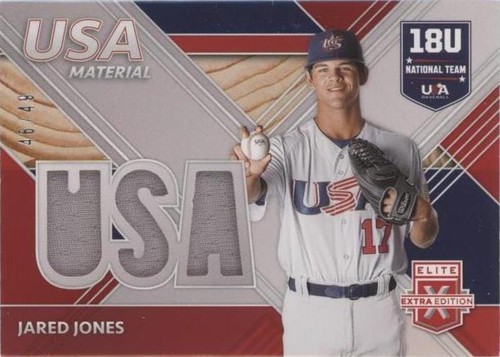 2020 Panini Elite Extra Edition - Jared Jones #USAM-JJ