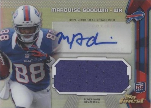2013 Topps Finest Marquise Goodwin #AJR-MGO