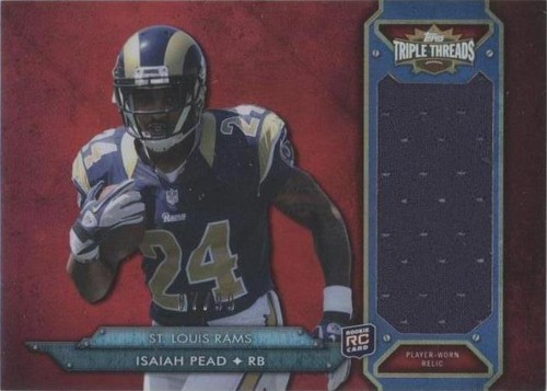 2012 Topps Triple Threads Isaiah Pead #TTRJR-21