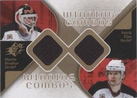 2007-08 SPx - Martin Brodeur Patrik Elias #WC-BE