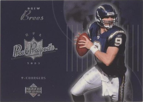 2003 Upper Deck Pros & Prospects Drew Brees #114