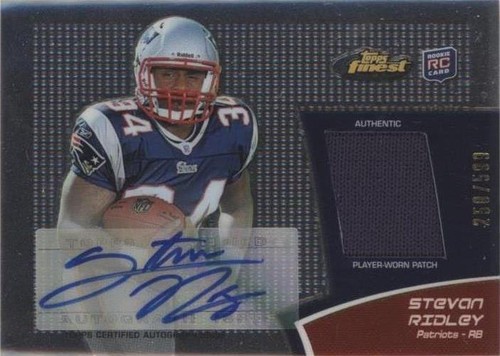 2011 Topps Finest Stevan Ridley #RAP-SR