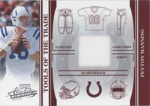 2006 Playoff Absolute Memorabilia Peyton Manning #TOT-107