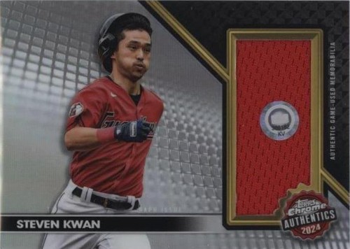 2024 Topps Update Steven Kwan All-Star Stitches Relic #ASR