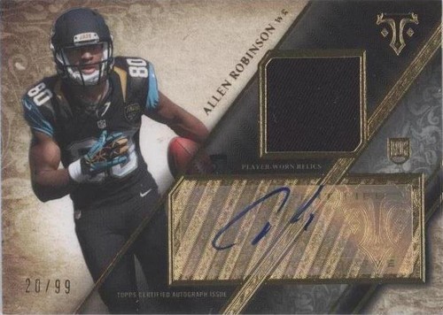 2014 Topps Triple Threads Allen Robinson #TTRAR-9