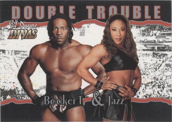 2003 Fleer WWE Divine Divas - Booker T Jazz #87