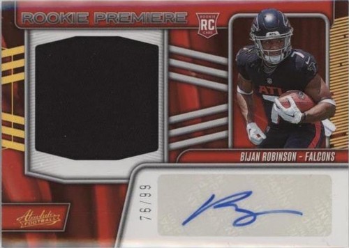 2023 Panini Absolute Bijan Robinson #RPMA-BR