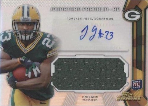 2013 Topps Finest Johnathan Franklin #AJR-JF