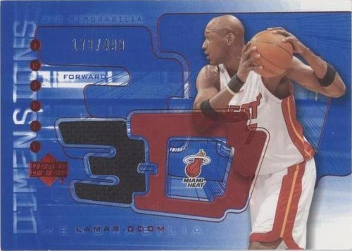 2003-04 Upper Deck Triple Dimensions - Lamar Odom #3DS22