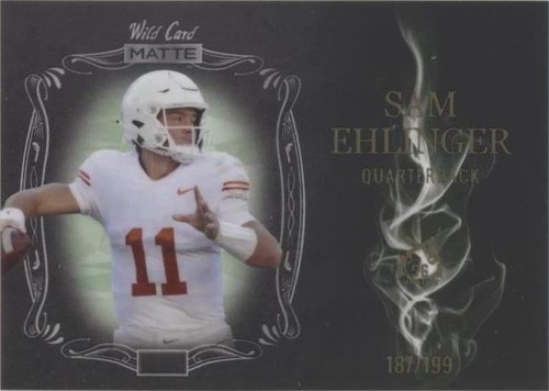 2021 Wild Card MATTE Sam Ehlinger #MSG-8