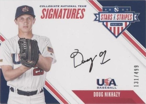 2020 Panini USA Baseball Stars & Stripes - Doug Nikhazy #CNT DN