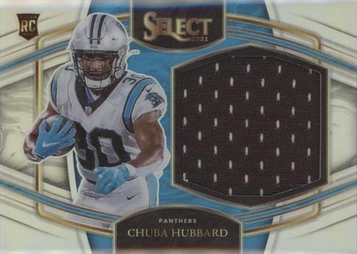 2021 Panini Select Chuba Hubbard #JS-CHU