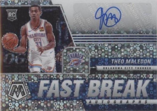 2020-21 Panini Mosaic - Théo Maledon #FB-THM