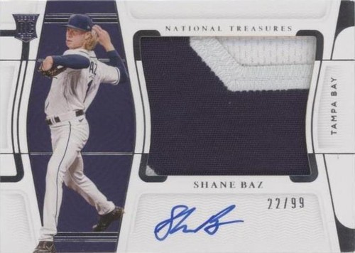 2022 Panini National Treasures - Shane Baz #136