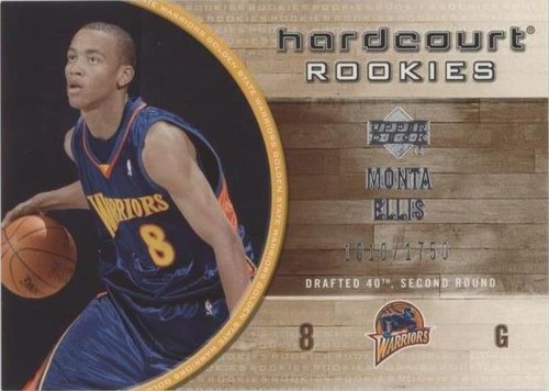 2005-06 Upper Deck Hardcourt - Monta Ellis #122