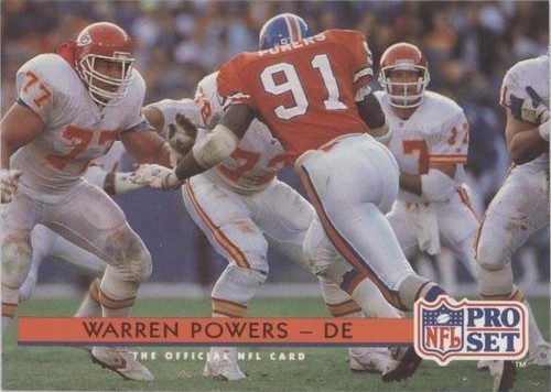 1992 Pro Set Warren Powers #159