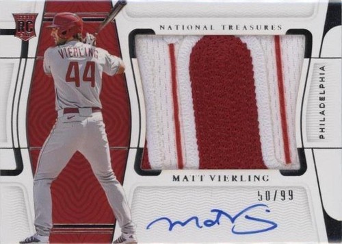 2022 Panini National Treasures - Matt Vierling #139