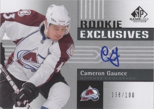 2011-12 SP Game Used Edition - Cameron Gaunce #RE-CG