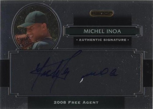 2008 Razor Signature Series Metal - Michel Inoa #AU-MI