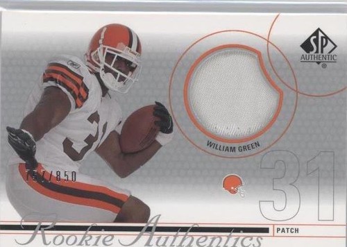 2002 SP Authentic William Green #234