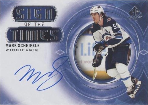 2020-21 SP Authentic - Mark Scheifele #SOTT-MS
