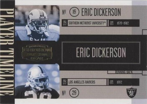 2006 Donruss Gridiron Gear Eric Dickerson #PT-17