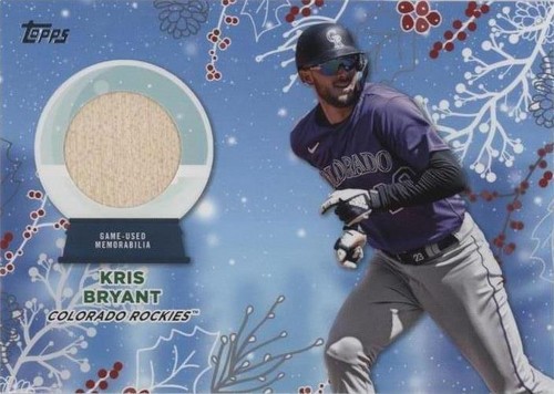2023 Topps Holiday - Kris Bryant #RC-KB