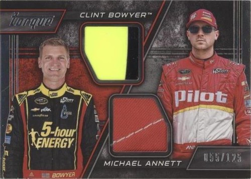 2016 Panini Torque - Clint Bowyer Michael Annett #PM-BA