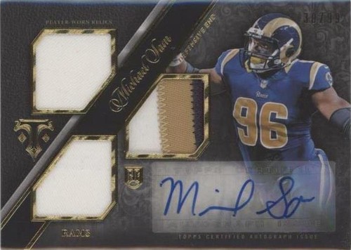 2014 Topps Triple Threads Michael Sam #147