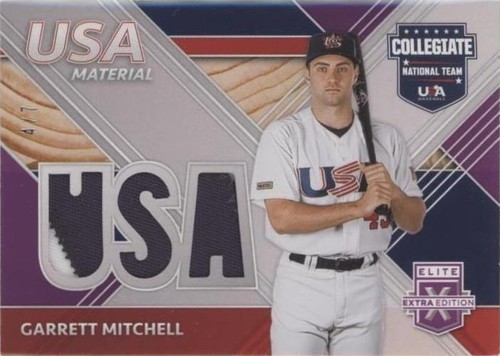 2020 Panini Elite Extra Edition - Garrett Mitchell #USAM-GM