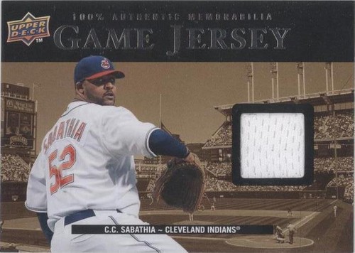2008 Upper Deck - C.C. Sabathia #99-CS
