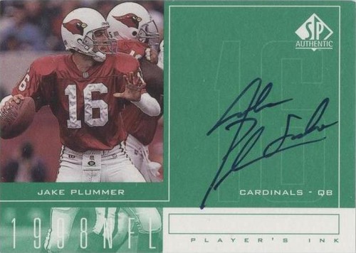 1998 SP Authentic Jake Plummer #JP