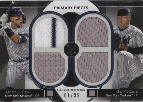 2024 Topps Museum Collection - Aaron Judge Gerrit Cole #DPQR-JUC
