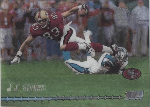 1999 Topps Stadium Club Chrome J.J. Stokes #114