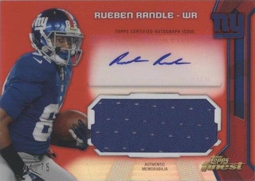 2013 Topps Finest Rueben Randle #AJR-RR
