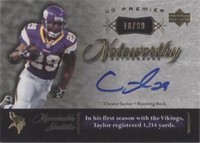2007 UD Premier Chester Taylor #N-CT