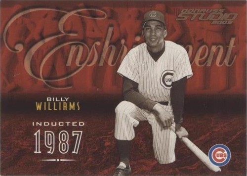 2003 Donruss Studio - Billy Williams #E-25