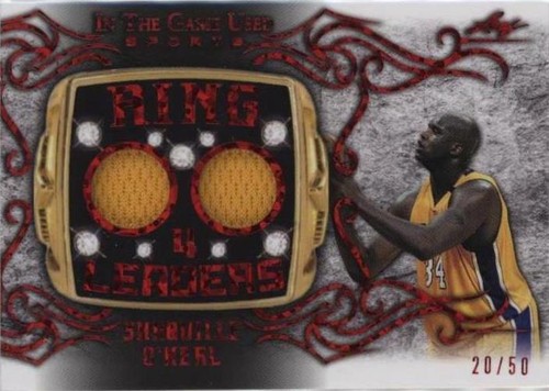 2022 Leaf In The Game Used Sports - Shaquille O'Neal #RL-30