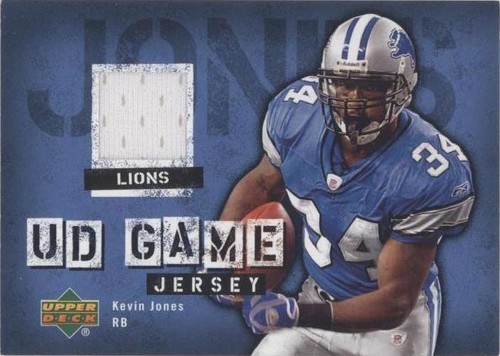 2006 Upper Deck Kevin Jones #GJ-KJ