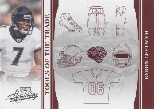 2006 Playoff Absolute Memorabilia Byron Leftwich #TOT-24