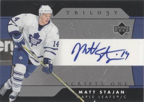 2005-06 Upper Deck Trilogy - Matt Stajan #SFS-MS