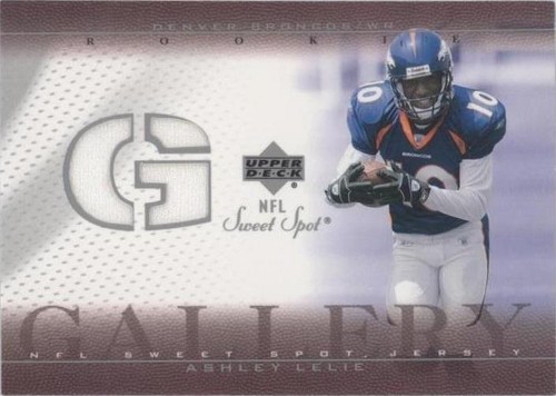 2002 Upper Deck Sweet Spot Ashley Lelie #RG-AL