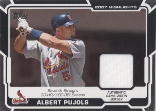 2008 Topps - Albert Pujols #HR-AP