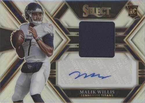 2022 Panini Select Malik Willis #RSM-MW