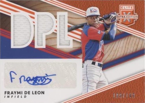 2020 Panini Elite Extra Edition - Fraymi De Leon #DMS-FDL