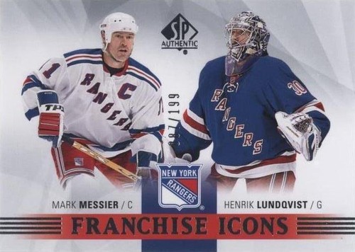 2015-16 SP Authentic - Henrik Lundqvist Mark Messier #180