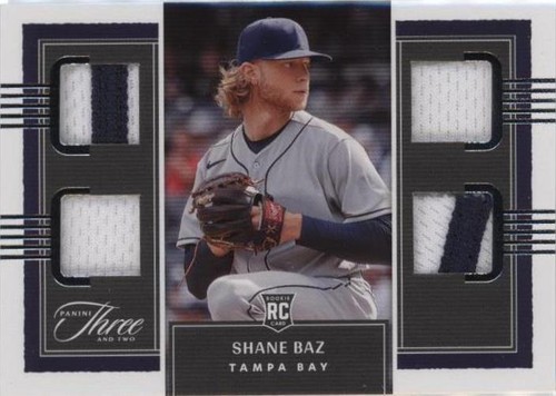 2022 Panini Three and Two - Shane Baz #RQJ-SB