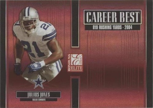 2005 Donruss Elite Julius Jones #CB-27